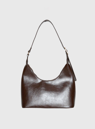 Lacen Medium Shoulder Bag Brown