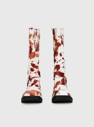 Wrecked Western Boots Animal