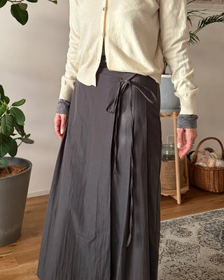 Ribbon wrap skirt