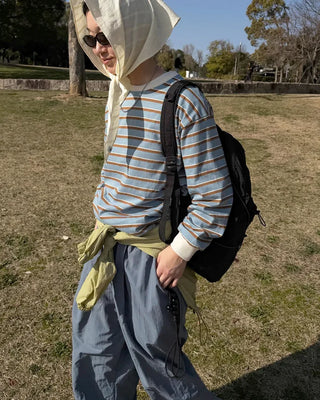 Casual striped T-shirt
