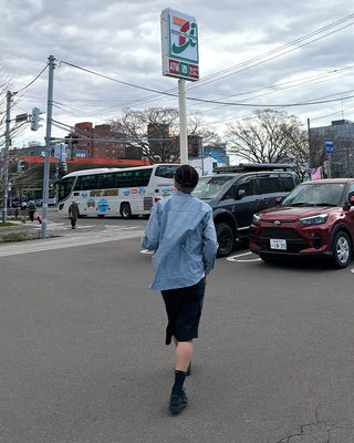Mini check shirt