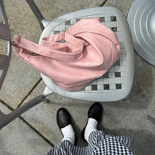 Simple shoulder and crossbody bag