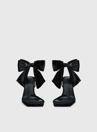 Billini Elesa Bow Detail Stiletto Heels Black