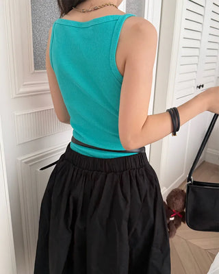 Ribbed tank top