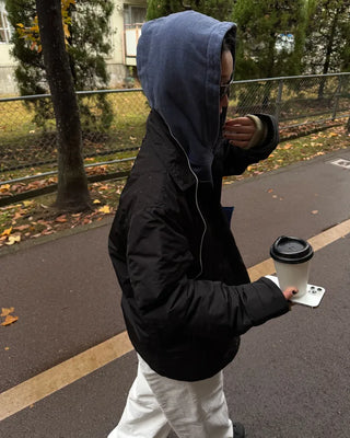 Simple Color Padded Jacket