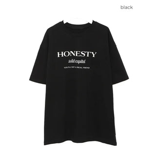 HONESTY Lettering Short-Sleeve T-Shirt