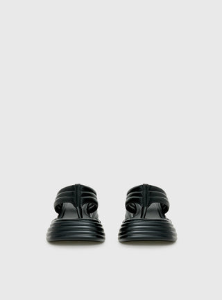 Therapy Flames Platform Sandals Black