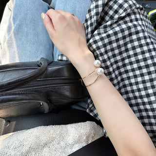 Double pearl bracelet