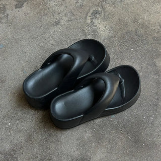 Platform beach sandals