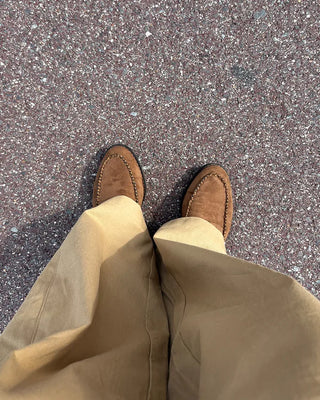 Suede Basic Loafers
