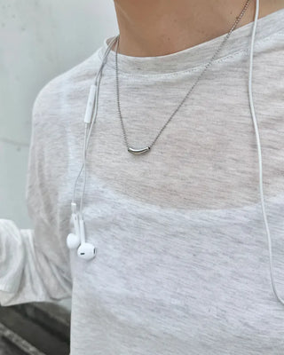 Summer sheer long-sleeved T-shirt