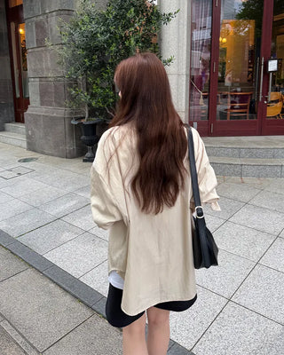 Oversized long shirt