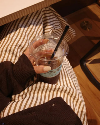 Cotton striped pants