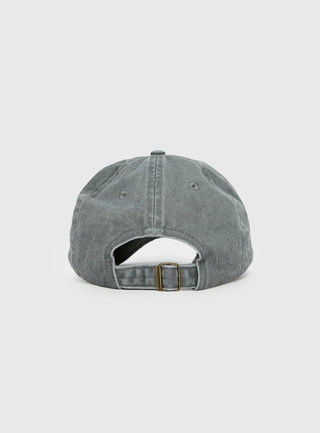 Off Duty Distressed Cap Grey  Yellow
