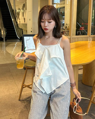 Can-can camisole & scarf set