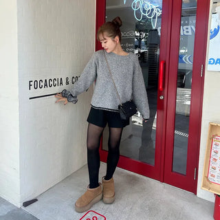 Knitted scrunchie set
