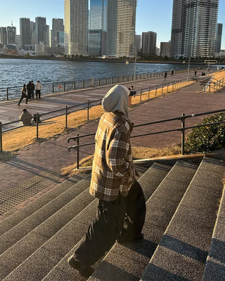 Vintage check jacket