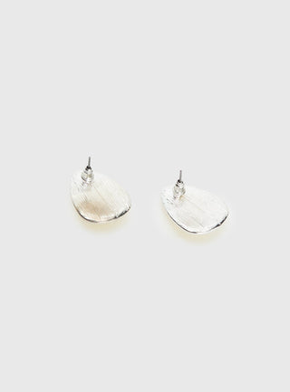 Vanita Earrings Silver  Yellow