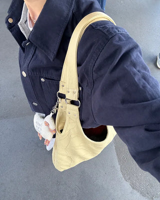 Quilted shoulder bag