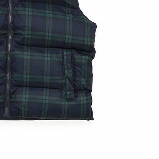 (Unisex) Checkered Padded Vest