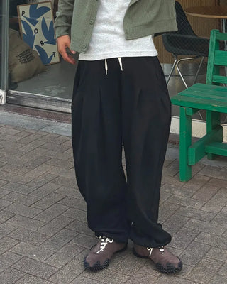 Double-Tuck Sweatpants