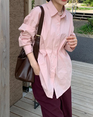 Basic oversized shirt