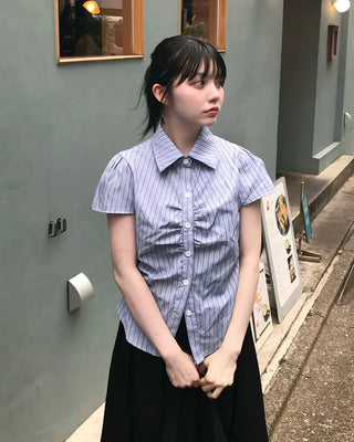 Cap sleeve shirt
