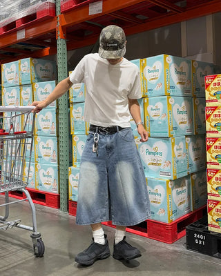 [BEST 50] Denim Bermuda Shorts