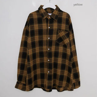 (Unisex) Ombre Check Shirt