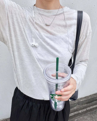 Surgical Steel Mini Bar Necklace