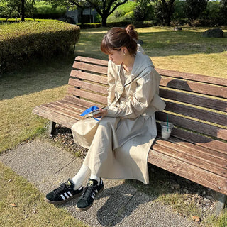 One-piece set with hoodie jacket
