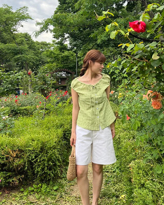 Basic Back Tag Half Pants