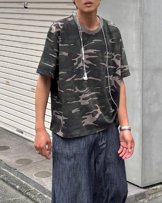 Camouflage Half-Sleeve T-Shirt