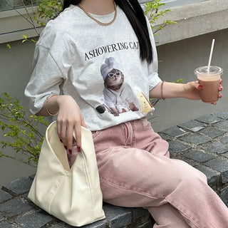 Big Cat Print T-Shirt