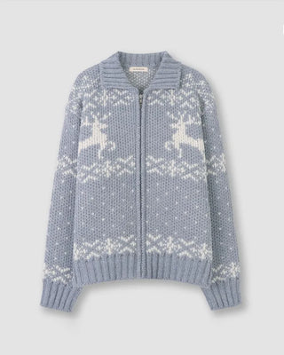 Snow knit hoodie - 2 colors