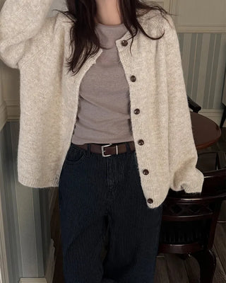 Striped Border Denim Pants
