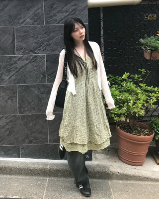 Flower lace dress