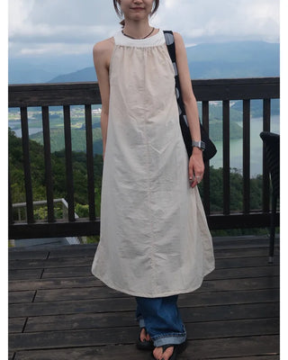 Backless string dress