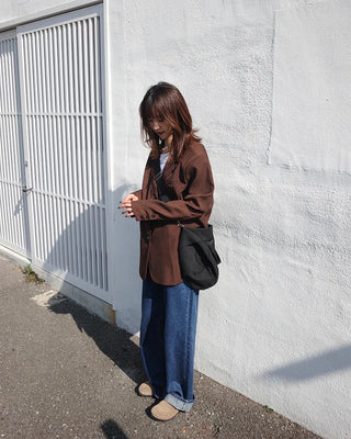 Oversized tailored jacket