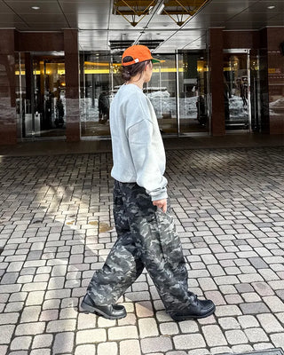 (Unisex) Camouflage Drawstring Pants