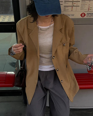 Oversized tailored jacket