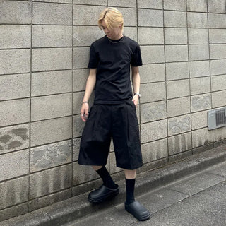 Cotton Bermuda shorts