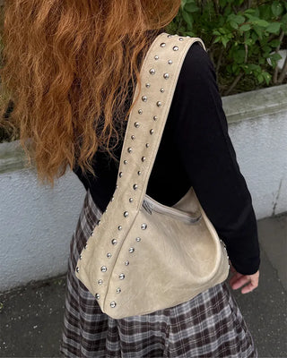Studded Shoulder Bag