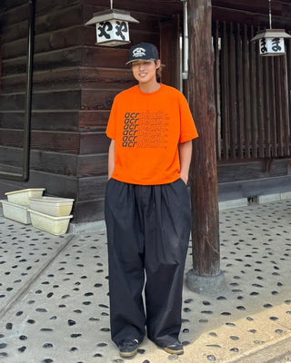 Pleated Round Pants