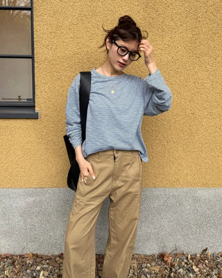 Striped Loose Fit T-Shirt