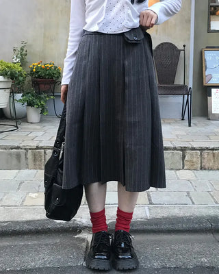 Volume sole lace-up loafers