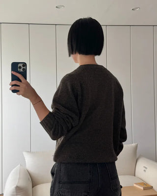 Regular Fit V-Neck Knit