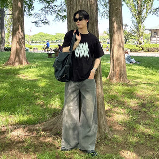 (Unisex) Rock Print T-Shirt