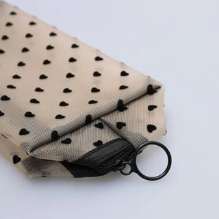 Heart Mesh Pouch