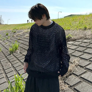 (Unisex) Mesh Knit